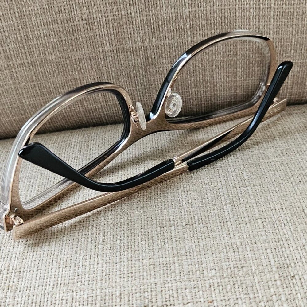 bebe Women Eyeglasses/Sunglasses Frame BB7214 Jet GRADIENT 55[]18 140 Glasses - Picture 6 of 12